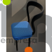 Blue chair for kitchen