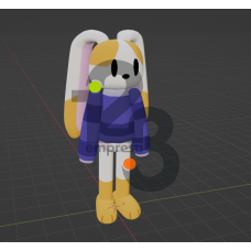 Bunny in blender
