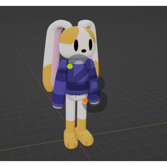 Bunny in blender