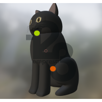 Black Cat in Blender