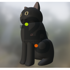 Black Cat in Blender