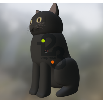 Black Cat in Blender
