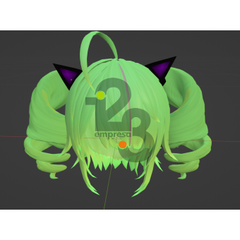 Hair 1 in blender