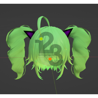 Hair 3 in blender