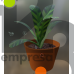 Low poly Plant in a pot